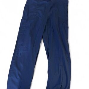 Scrubstar brand cobalt blue scrub pants tagged unisex size large